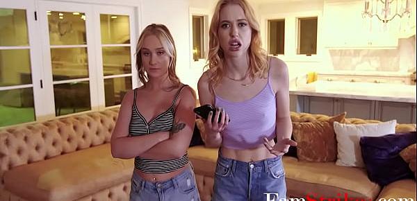  Desperate Brother Blackmails Naughty Influencer Sisters- Chloe Cherry, Gwen Viscious